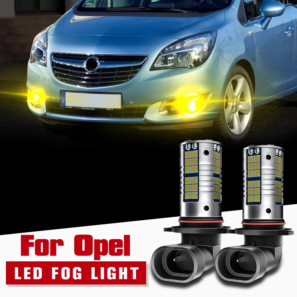 

2pcs LED Fog Light Blub Lamp H10 9145 Canbus No Error For Opel Corsa E 2014-2019 Insignia A 2008-2017 Meriva B 2010-2017
