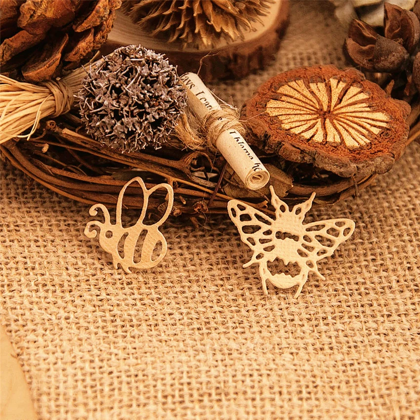 

5X бумажные матрицы см Танцующая пчела Скрапбукинг DIY тиснение День матери резчик углеродистой стали Плашки для резки металлические карты