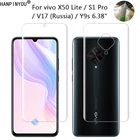 ДЛЯ vivo X50 Lite S1 Pro S1 Prime V17 Y9s прозрачный ТПУматовый анти-отпечатки пальцев гидрогель полное покрытие мягкая защитная пленка для экрана