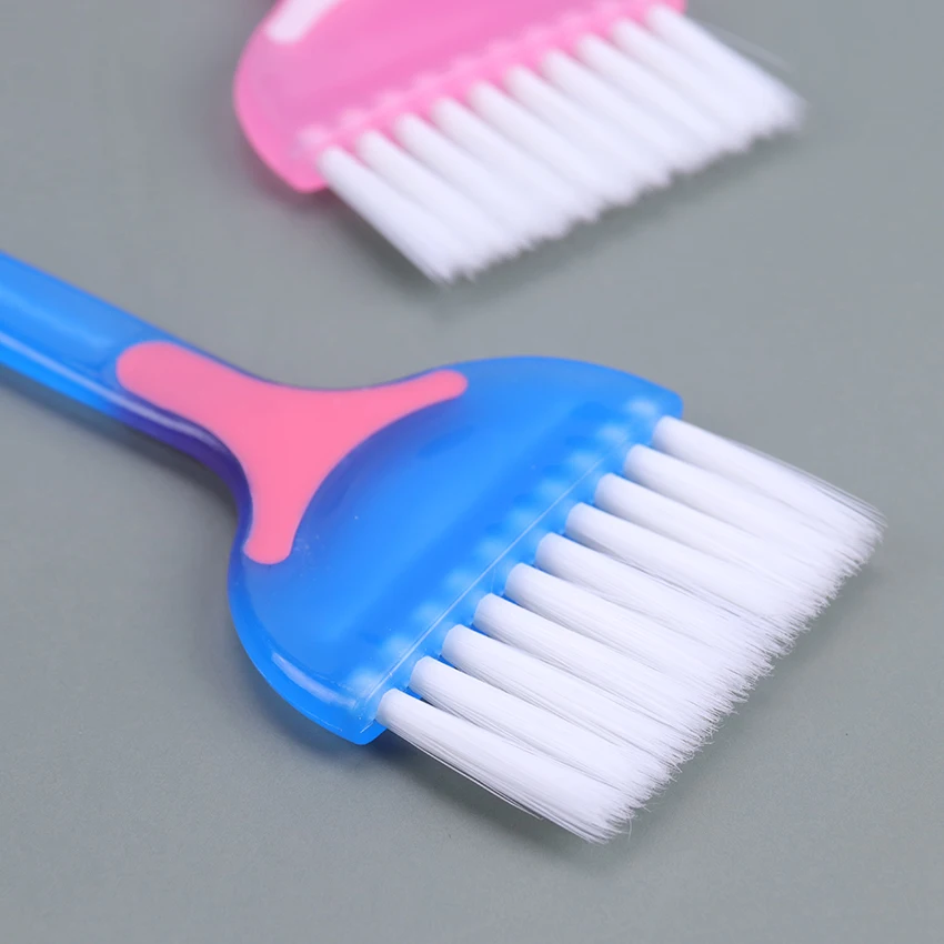1PC Professional PP Handle Natural Hair Brushes Resin Fluffy Comb Barber Dye Brush Fashion Hairstyle Design Tool |