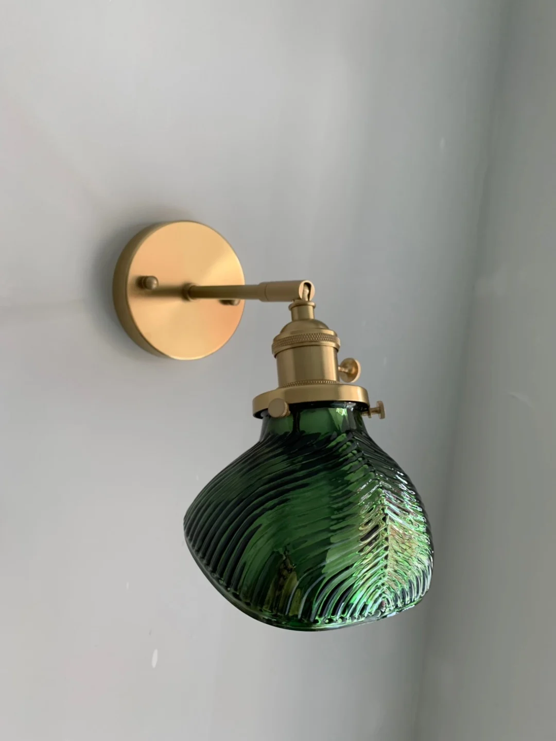 Настенные светильники в скандинавском стиле роскошные стеклянные прикроватные