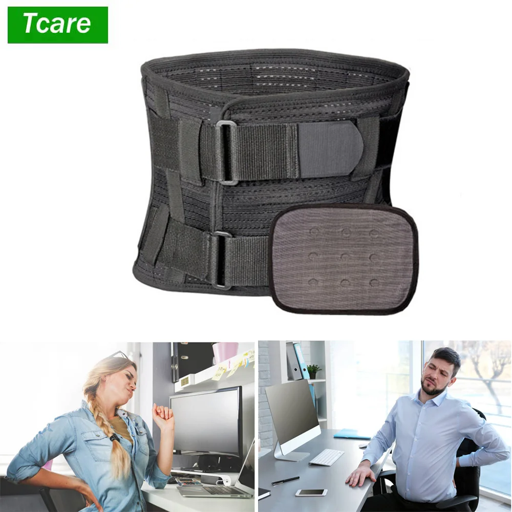 Tcare поясничная нижняя часть спины и поддерживающий пояс-для мужчин и женщин снимают боль в пояснице при радикуляции, сколиозе боли в спине
