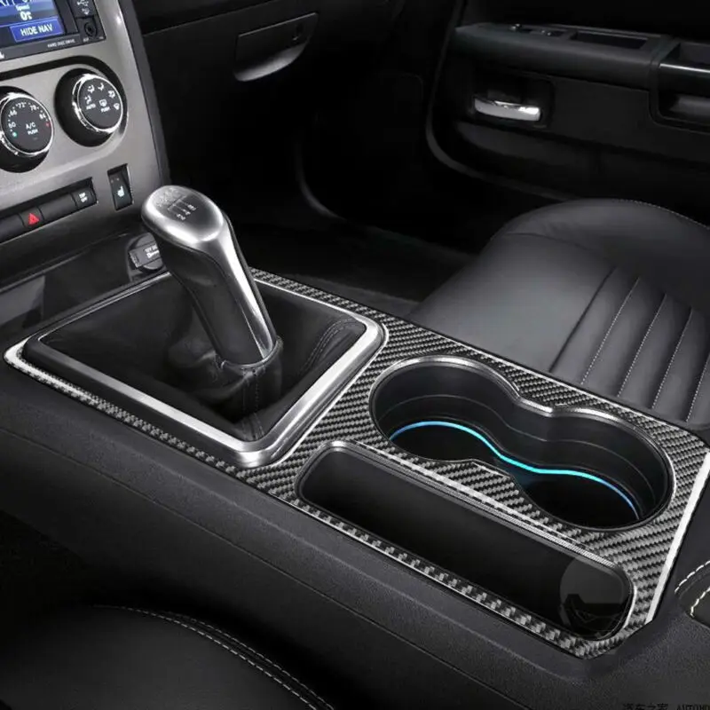 

Cover Carbon Fiber Stickers For Dodge Challenger 2008-14 Parts Trim 3 Pcs