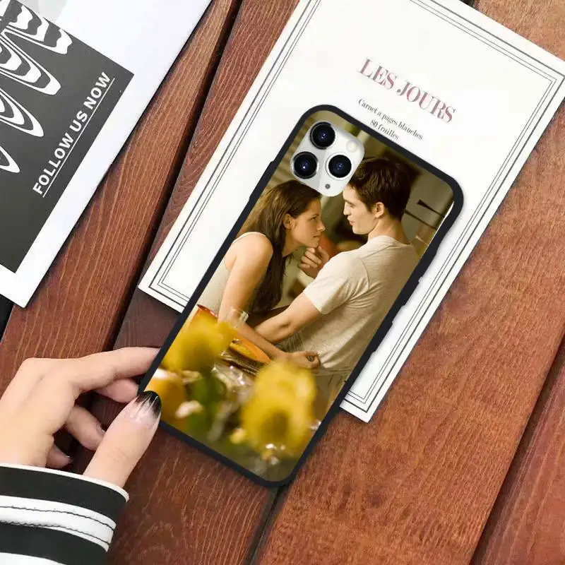 

TV Twilight Isabella Edward Cullen Phone Case for iPhone 11 12 pro XS MAX 8 7 6 6S Plus X 5S SE 2020 XR