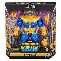 hasbro action figure spot marvel legends the avengers comic version thanos double headed carving limited 6 inch movable model