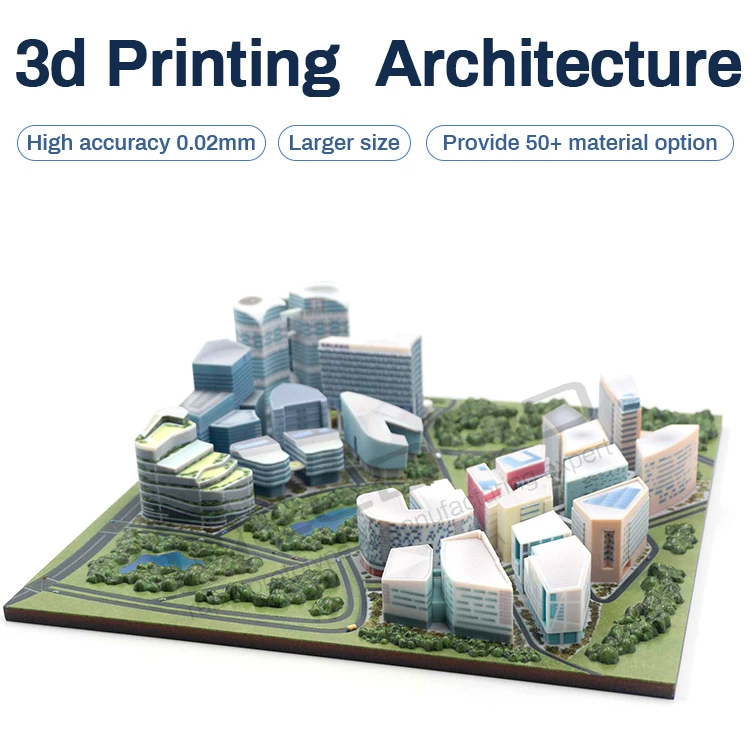 Услуги 3d печати индивидуальные Крупногабаритные городские мастерские планы