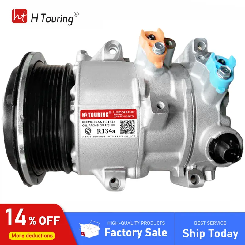 Автомобильный Компрессор кондиционера для автомобиля Toyota Hiace автобуса двигателя