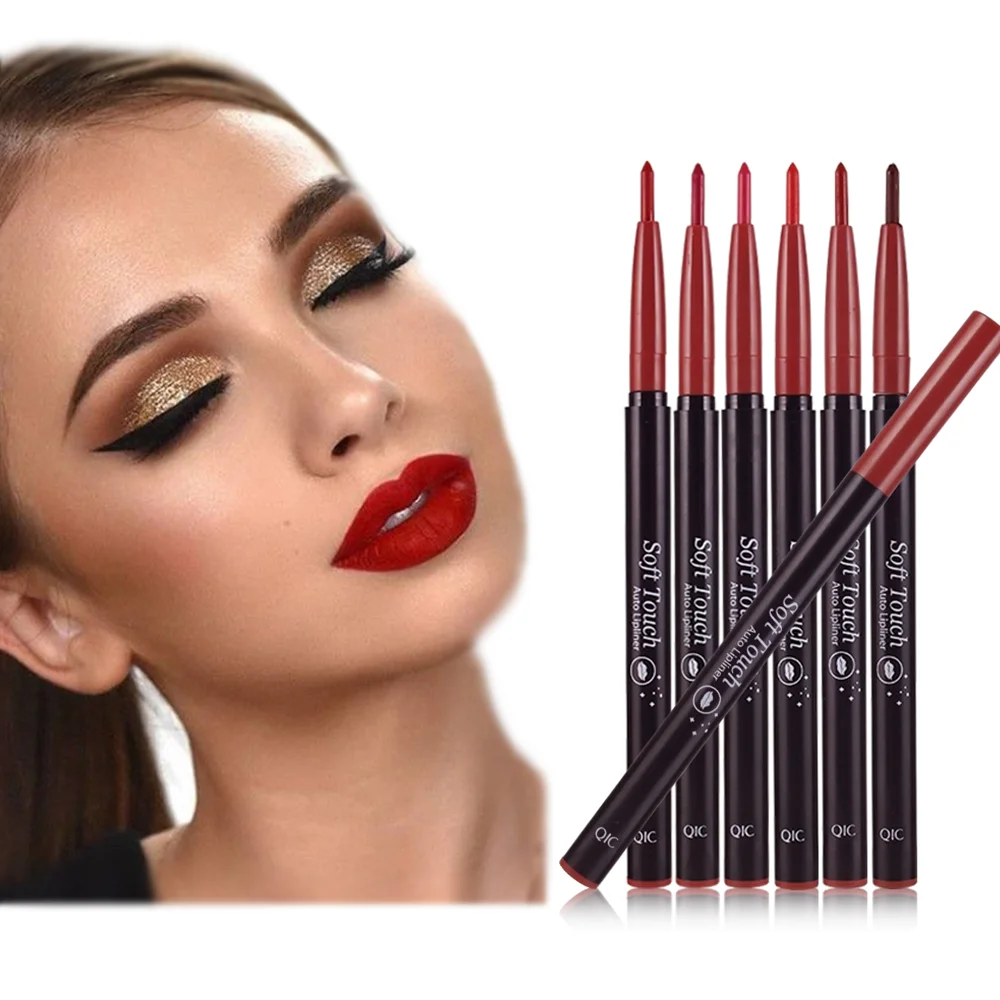 Автоматическая Помада карандаш QIC водостойкая долговечная без отбеливания легко