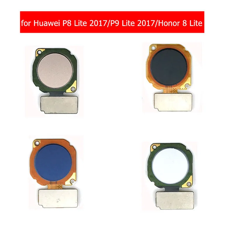 Для Huawei P8 Lite 2017/P9 2017/Honor 8 сканер отпечатков пальцев кнопка домой гибкий кабель