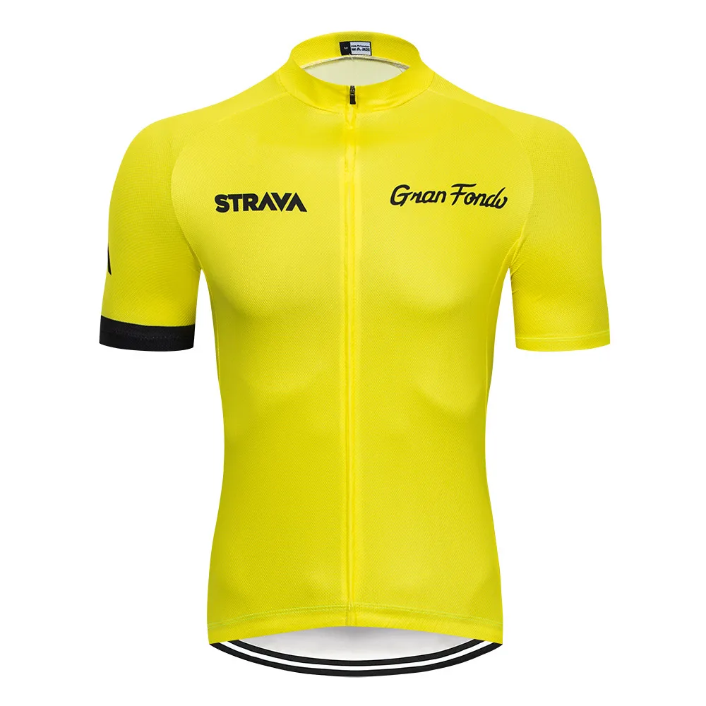 Jacket 2 STRAVA Pro Team, летний комплект из Джерси для велоспорта, одежда для велоспорта, дышащая мужская рубашка с коротким рукавом, велосипедные шорты, 20D гелевая подкладка - Color: Jacket 2