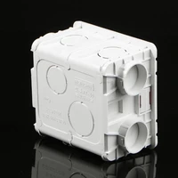 p15d 86 type pvc junction box wall mount cassette for switch socket base