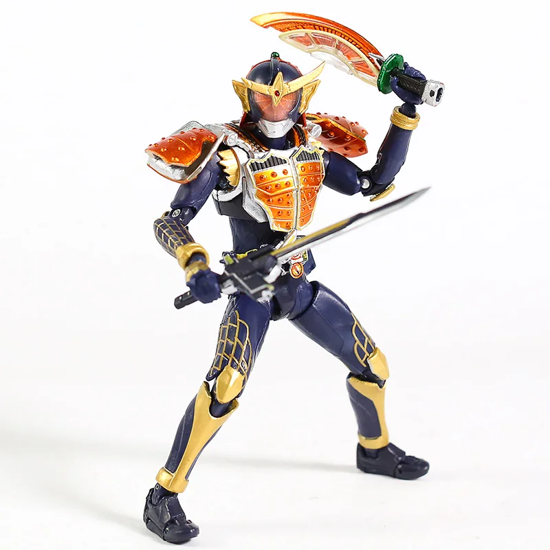 Экшн-фигурка Камен Райдер в маске Gaim оранжевые ручки ПВХ Коллекционная модель