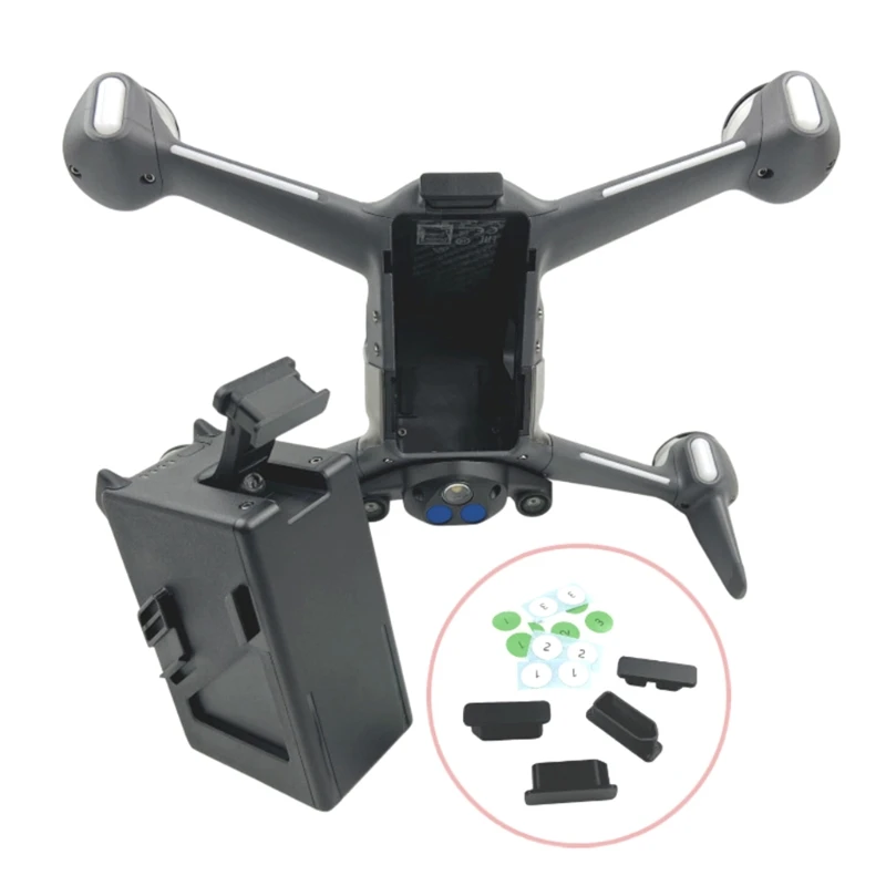 

Battery Charging Port Dust Cover Prevents Short Circuit And Moisture Protective Cover For -DJI FPV Accessories