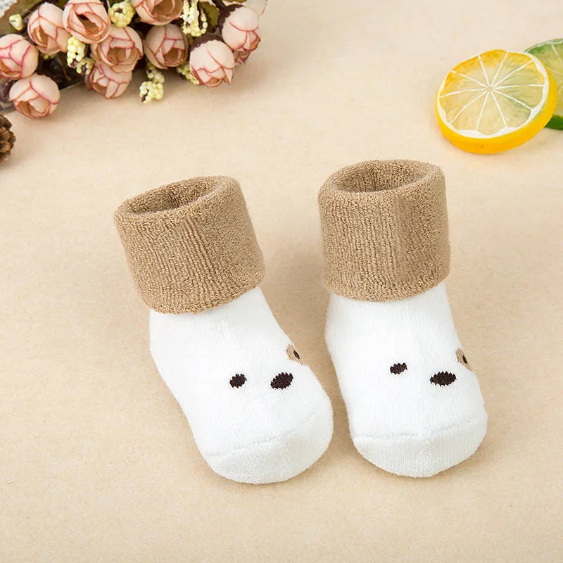 style 3 A03 0-1Y От 0 до 3 лет, хлопковые носки для новорожденных, весенне-летние носки для маленьких мальчиков и девочек, носки для малышей, нескользящие носки-тапочки для новорожденных - Цвет: style 3 A03 0-1Y