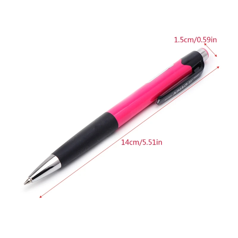 

12Pcs 0.7mm Ballpoint Pen Roller Ball Blue Ink Office School Supplies Stationery