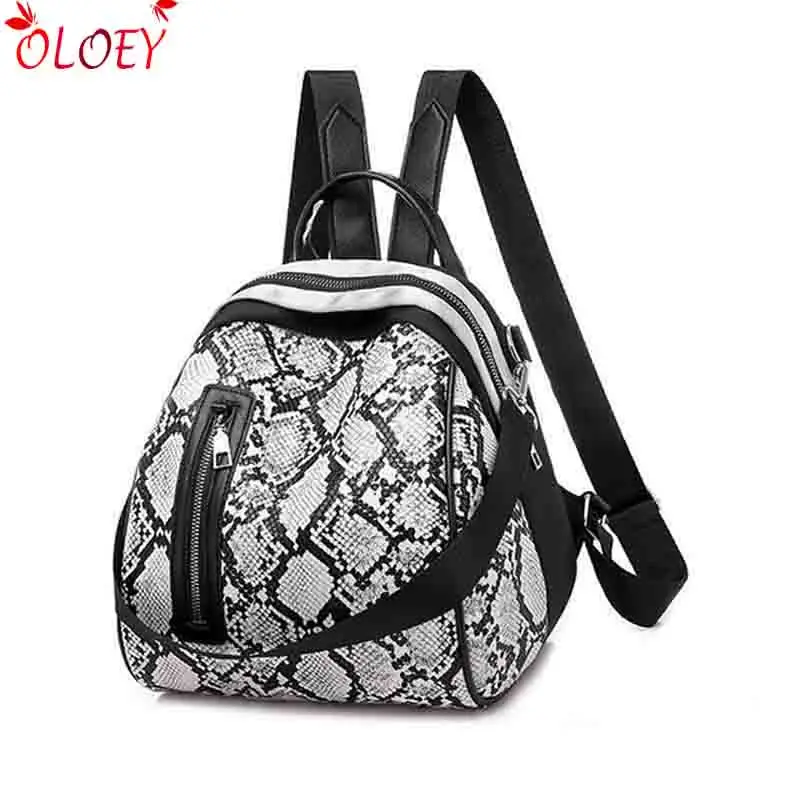 Сумки для женщин 2019 Новинка змеиная кожа качество люксовый бренд дизайн женский