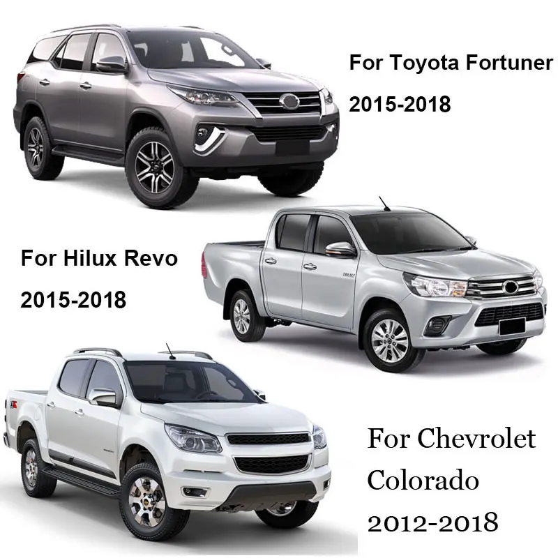 Матовый черный капот совок для Toyota Fortuner HILUX SW4 Revo colorado 2016 2017 2018 аксессуары ABS