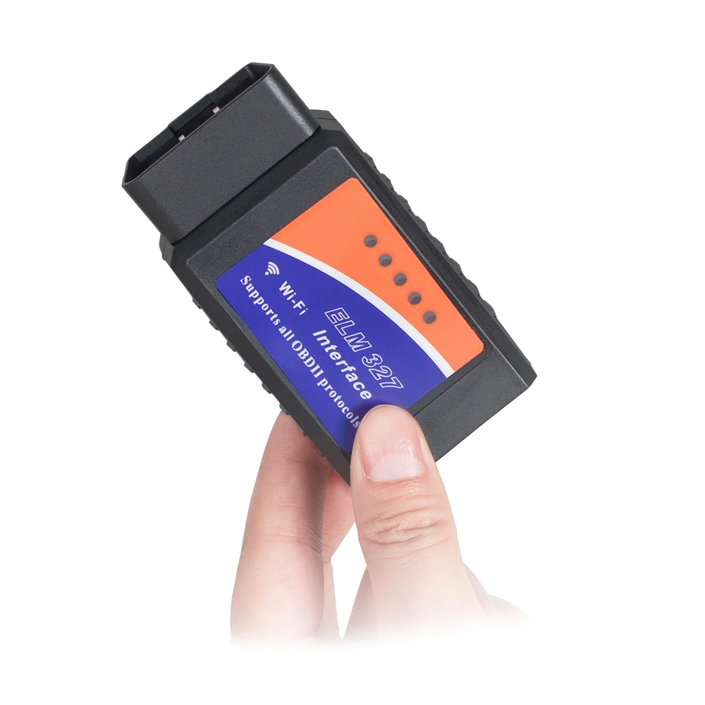 ELM327 V1.5 wifi OBD II автоматический сканер elm 327 wifi v1.5 OBDII OBD2 считыватель кодов для Android PC iPhone iPad автомобильный диагностический инструмент