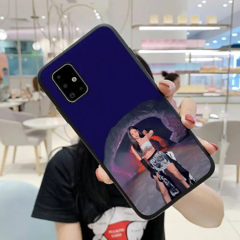 

Black Pink Singer Group Korea Kpop Phone Case For Samsung S5 S6 S7 S8 S9 S10 S20 S21 Edge Plus E Fe Lite Fundas Cover