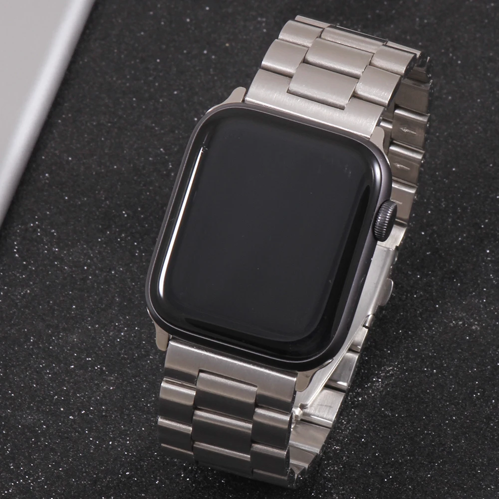 Ремешок для наручных часов Apple Watch, для детей 4, 5, 42 мм, 38 мм, версия 1/2/3 11 цветов металлический Нержавеющая сталь Ремешок Браслет ремешок для наручных часов iWatch серии 4 44 мм 40 мм
