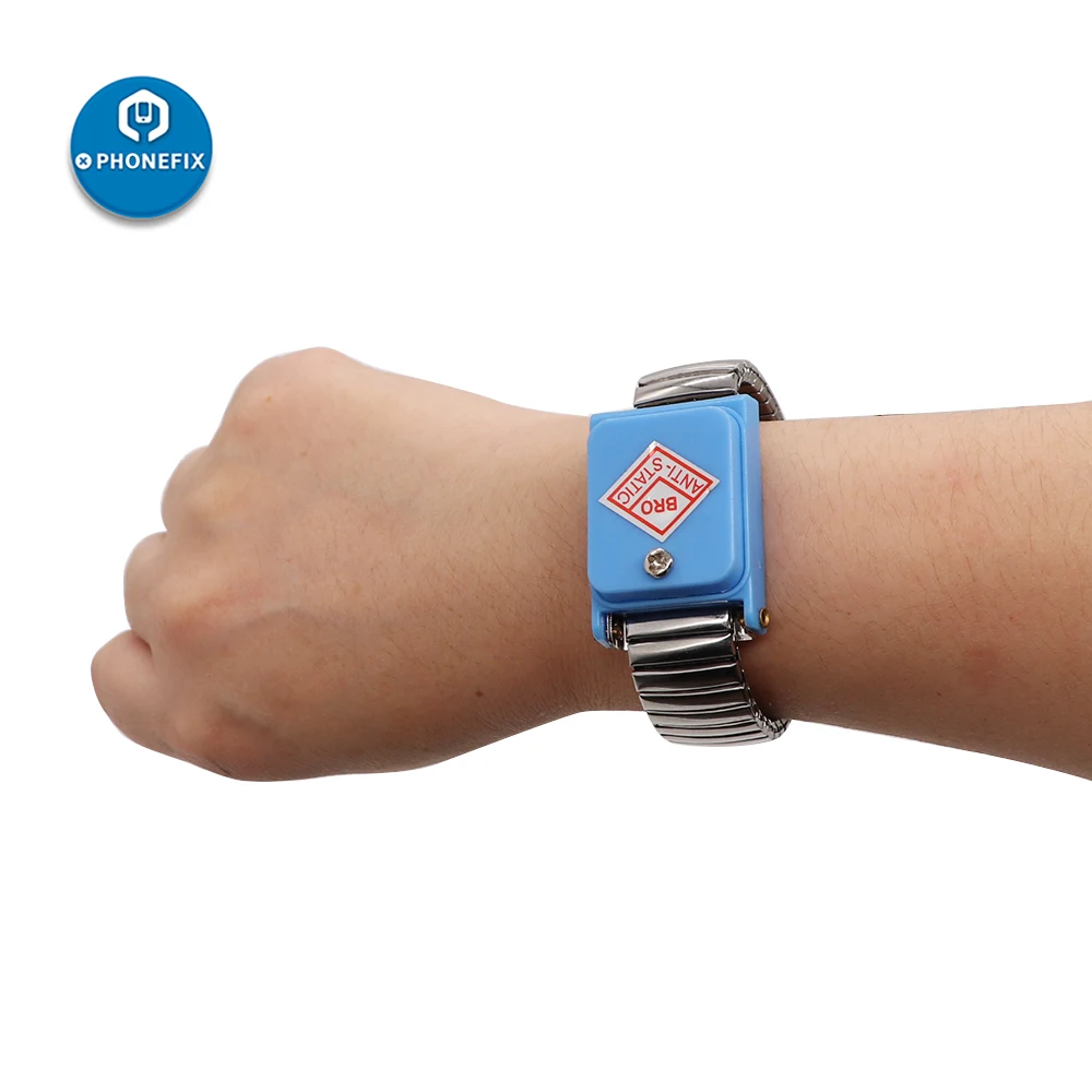 4 вида регулируемый беспроводной Антистатический браслет разрядный кабель ESD с