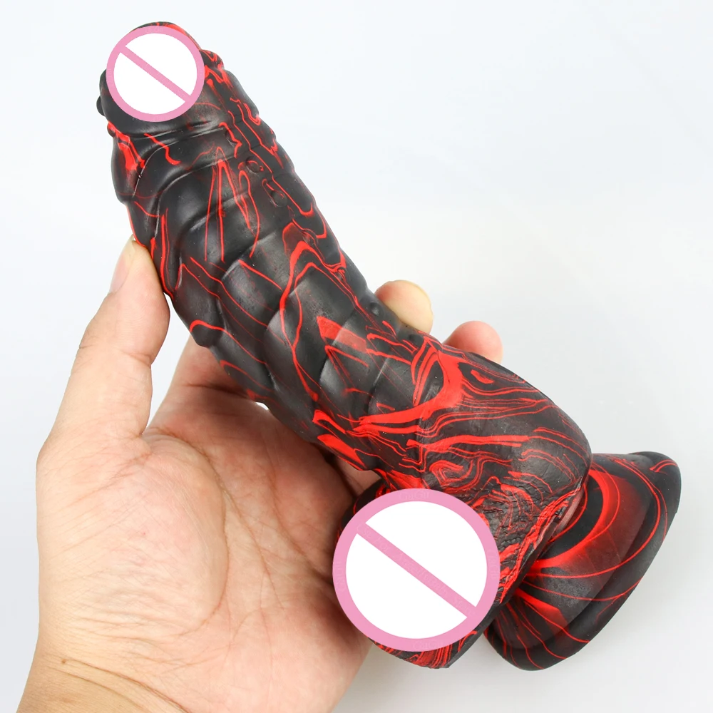 CPWD многоцветный фаллоимитатор реалистичный большой и толстый член