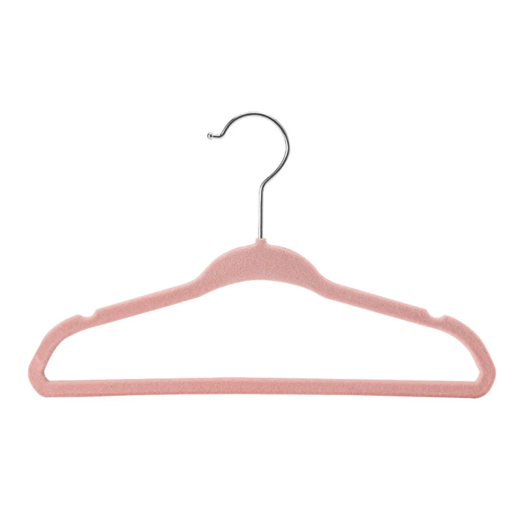 

10/20/30 Pack Non-slip Velvet Kids Hangers For Jackets Pants & Dress Clothes Hangers For Clothes Elvet Coat Flocked Drying Rack