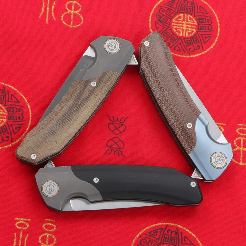 

Maxace GOLIATH Folding Knives G10 Handle BohlER K110 Steel Utility Outdoor Camping Hunting Pocket Kitchen Fruit Fishing EDC Tool