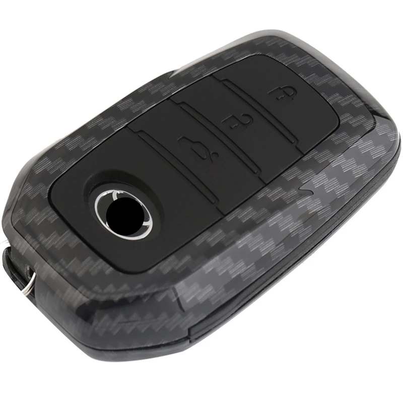 Автомобильный чехол из углеродного волокна держатель для ключей Toyota Avensis Corolla Prius