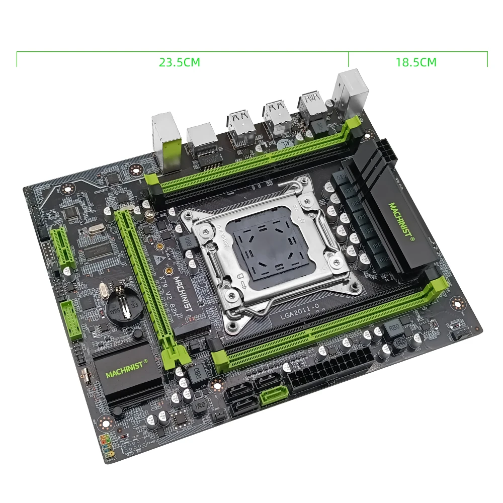 Machinist X79 материнская плата LGA 2011 USB3.0 SATA3 поддержка памяти REG ECC и процессора Xeon E5 DDR3