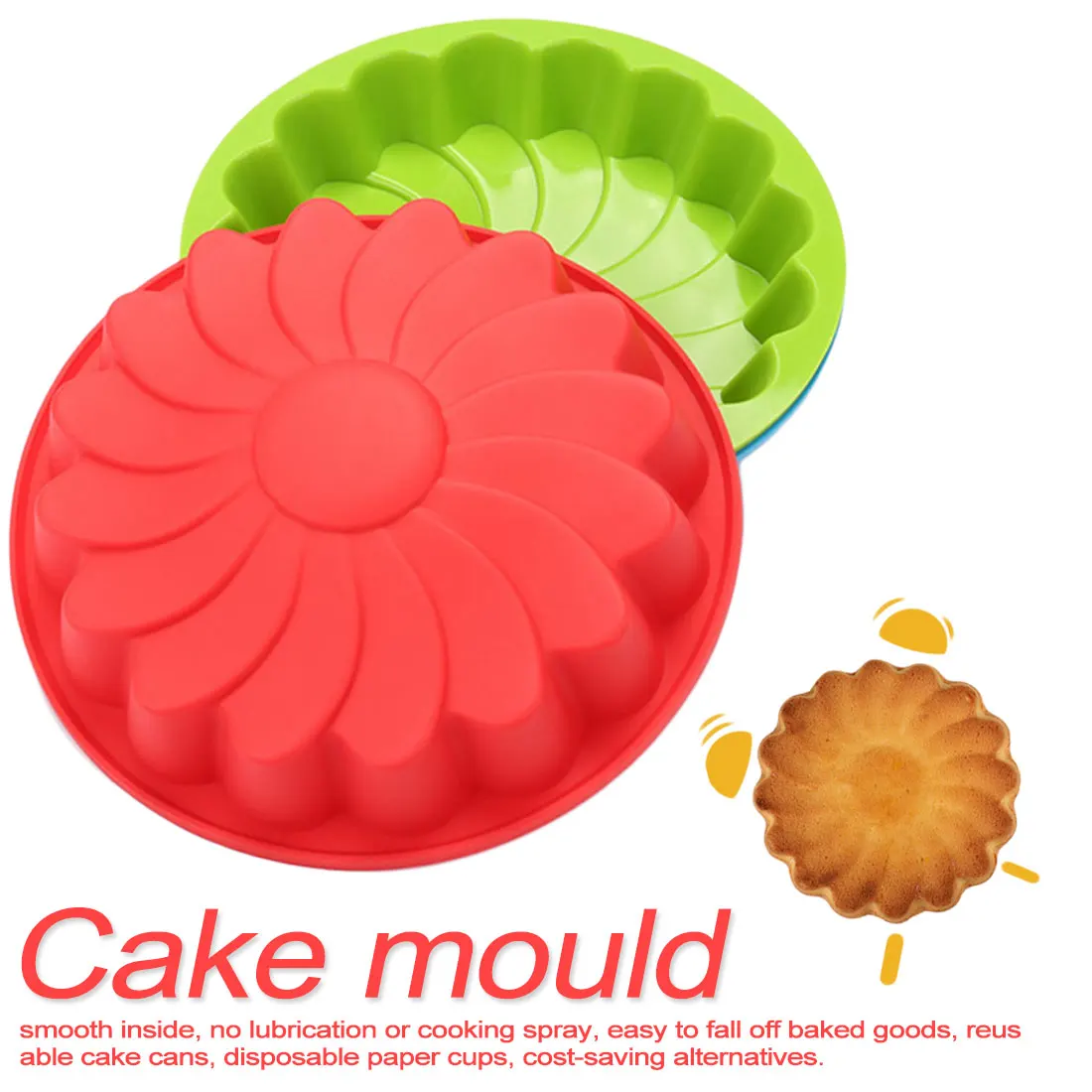 Формы для выпечки тортов силиконовые формы в форме цветочной короны птичьего