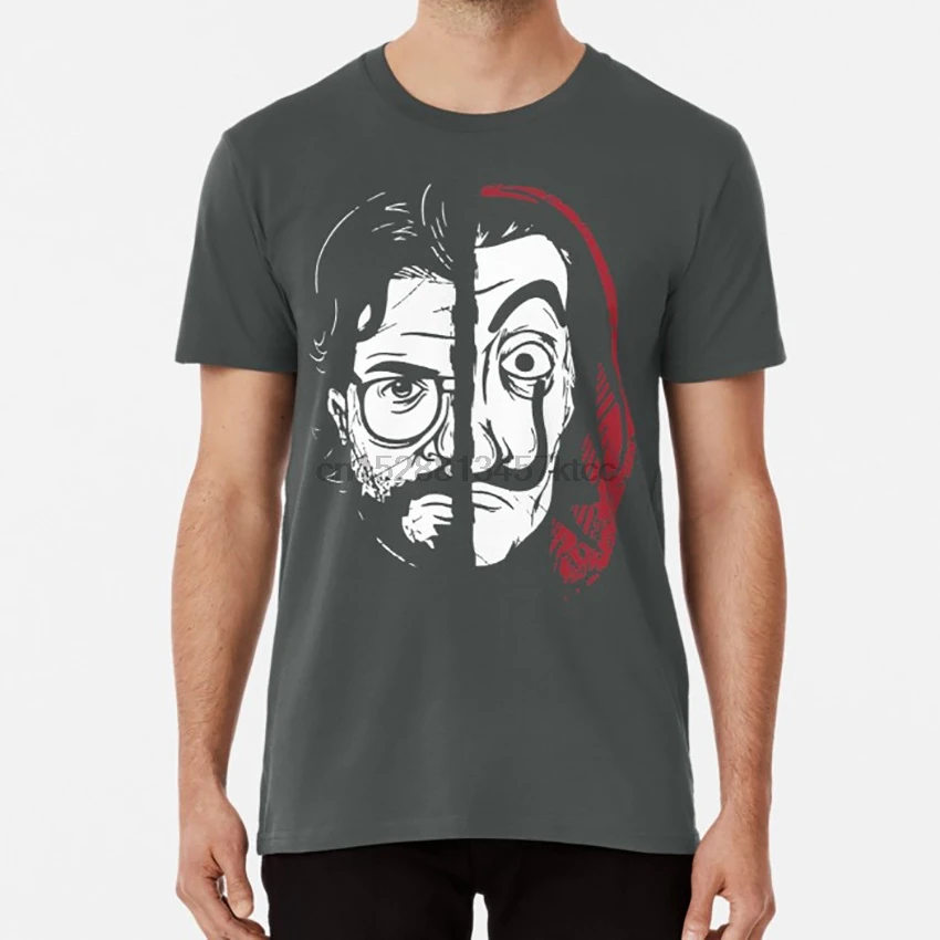 La Casa de Papel профессиональная футболка casa papel Профессиональный dali salvador маска банк