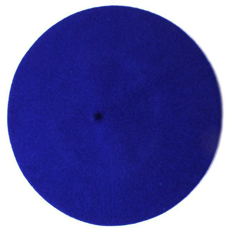 

Fashion Beret Hats For Women New Autumn Winter Cotton Solid Color Soft Warm Wool Retro Thin Painter Style Cap Hat Female