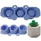 Силиконовые формы сделай сам, цветочный горшок, бетонная цементная глина, форма для изготовления свечи, мыло ручной работы, многоразовые формы для тортов, мыла, пуддингов, свечей