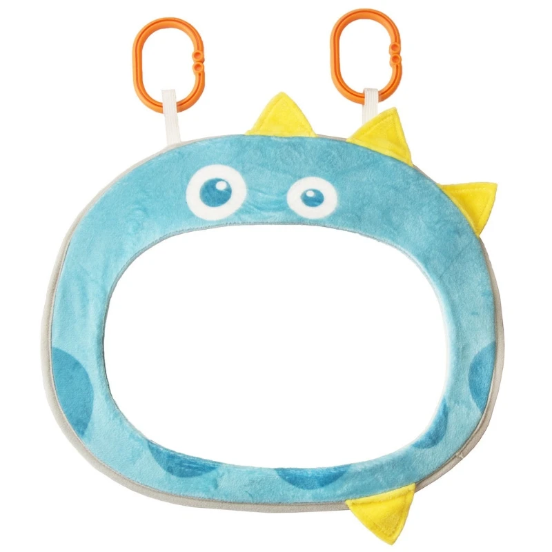 Espejo de coche con dise&ntilde;o de dibujos animados para beb&eacute;, espejo de coche duradero con dise&ntilde;o suave, para juego de beb&eacute;s, probado, divertido, regalos para ni&ntilde;os peque&ntilde;os, A2UB-2