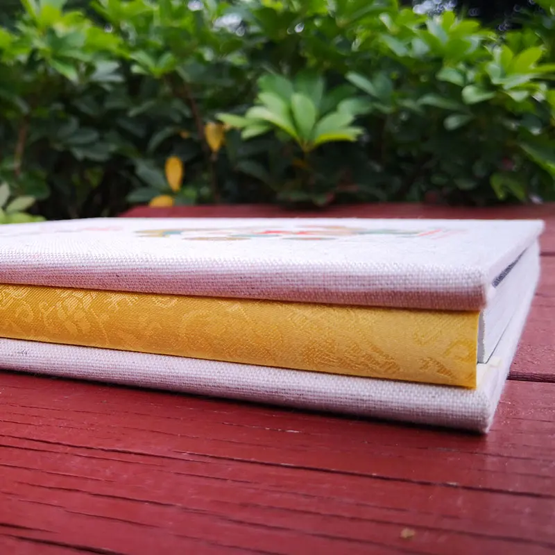 Фотоальбомы книга белье Держатель серии Hardcover с магнитный блокнот ручной работы