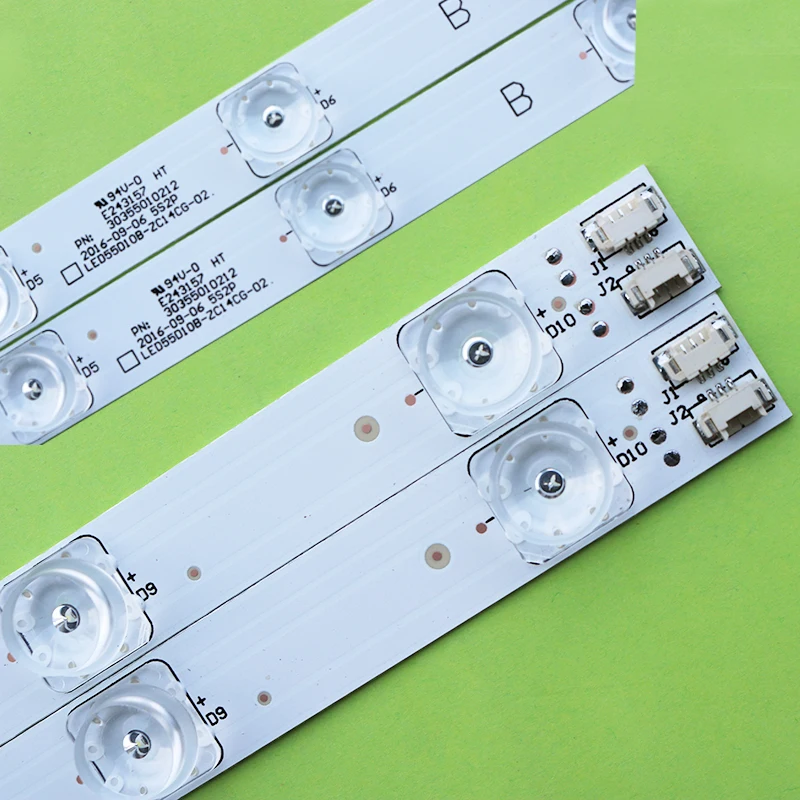 Новый оригинальный для haier LS55H510N led 55d10-01 02 30355010207 08 ТВ задняя светильник полосы