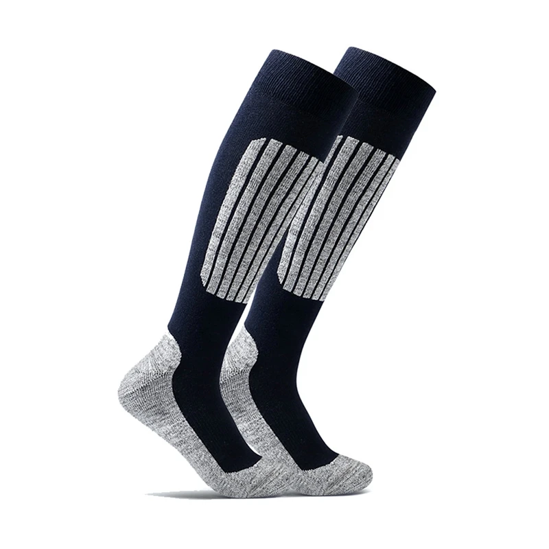 

Hot 2020 Women/Men Winter Ski Snow Sports Socks Thermal Long Ski Snow Walking Hiking Sports Towel Socks free size