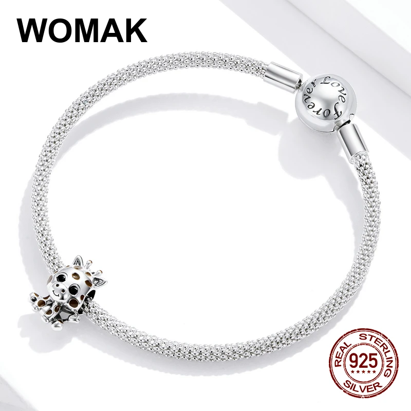 WOMAK подлинное 100% Стерлинговое Серебро 925 пробы ювелирное изделие кулон