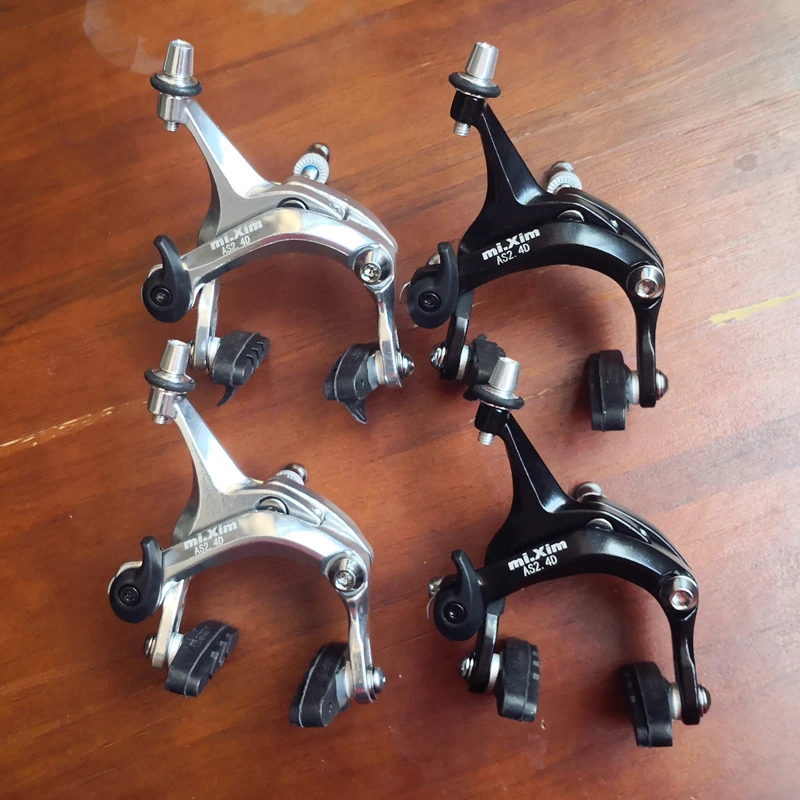 AS2.4D C тормозной суппорт для гоночного велосипеда двойной Поворотный Алюминиевый