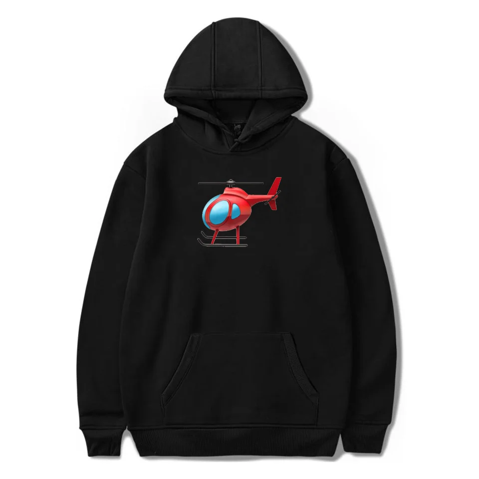 

2020 New tony lopez Same style Hoodie Sweatshirts Men Women Helicopter Print hoodies Pullover Unisex Harajuku Tracksuit