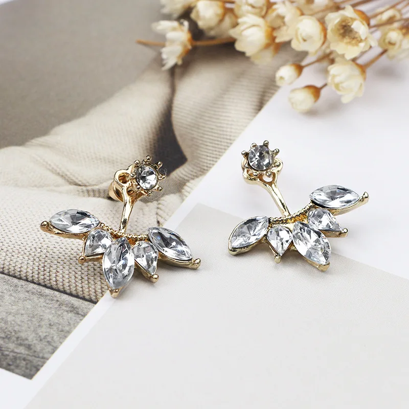 Серьги-пусеты женские романтические серебристые 2018 | Украшения и аксессуары