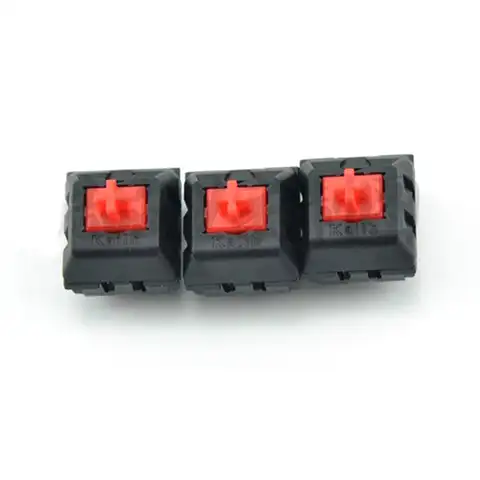 65 штук \ Лот MX Kailh коммутаторы 3 pin черный, красный коричневый синий вал Замена для Вишня переключатель для механической клавиатуры