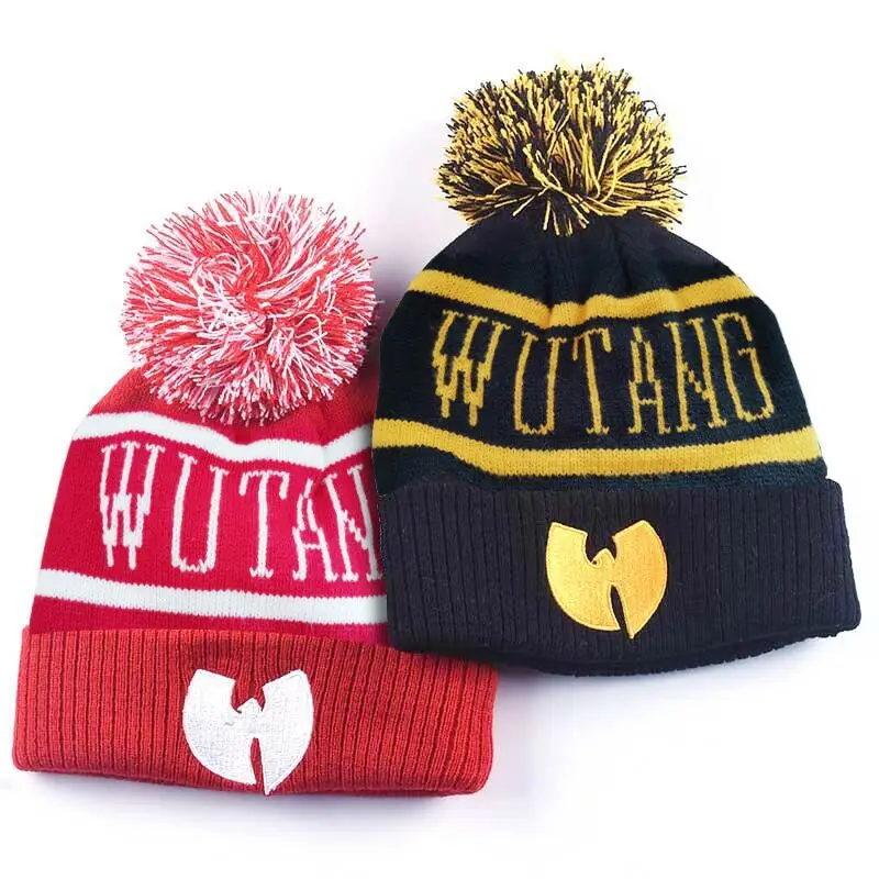 WUTANG зимняя теплая шерстяная вязаная шапка сохраняет тепло для мужчин и женщин