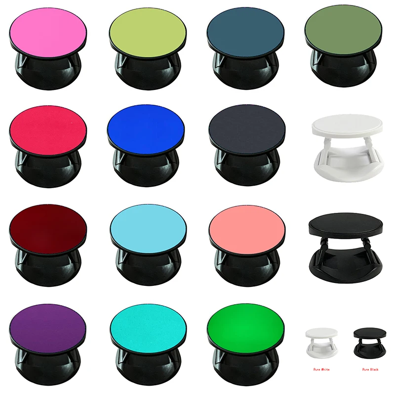 Поворотный круглый держатель для телефона с мраморным рисунком|Подставки и