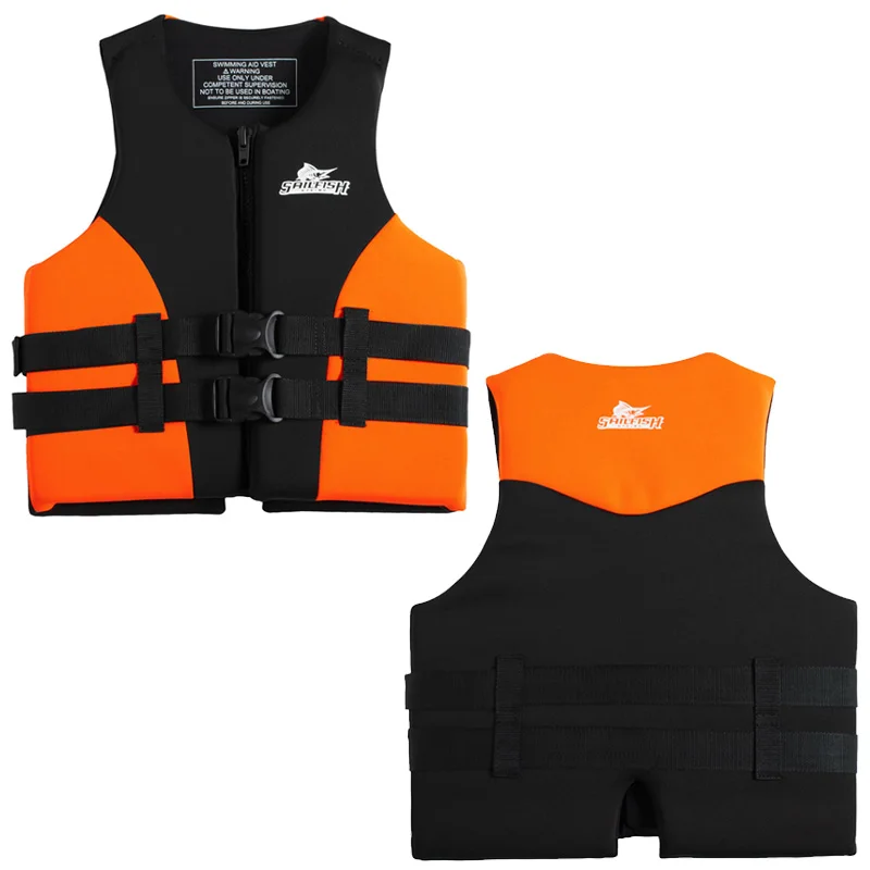 Спасательный жилет для взрослых неопреновый защитный мужчин и женщин плавания