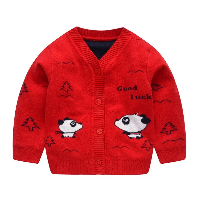 

Children's Sweater, 2019 New Baby Boy Girl Sweater Baby Cardigan Sweater Cartoon Children's Clothes