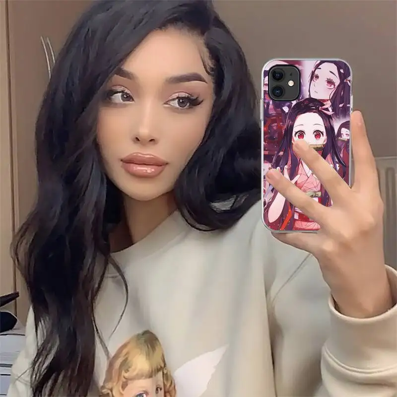 

Anime Demon Slayer Kimetsu No Yaiba Phone Case For iphone 12 mini 5 5s 5c se 6 6s 7 8 plus x xs xr 11 pro max