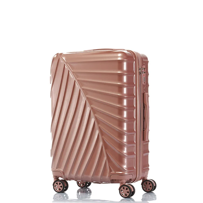 gold pink Travel tale ПК 2" 24" дюймов планшетный ПК новая передвижная твердый чемодан на колесах коробка Спиннер ручной клади koffer с колесами - Цвет: gold pink