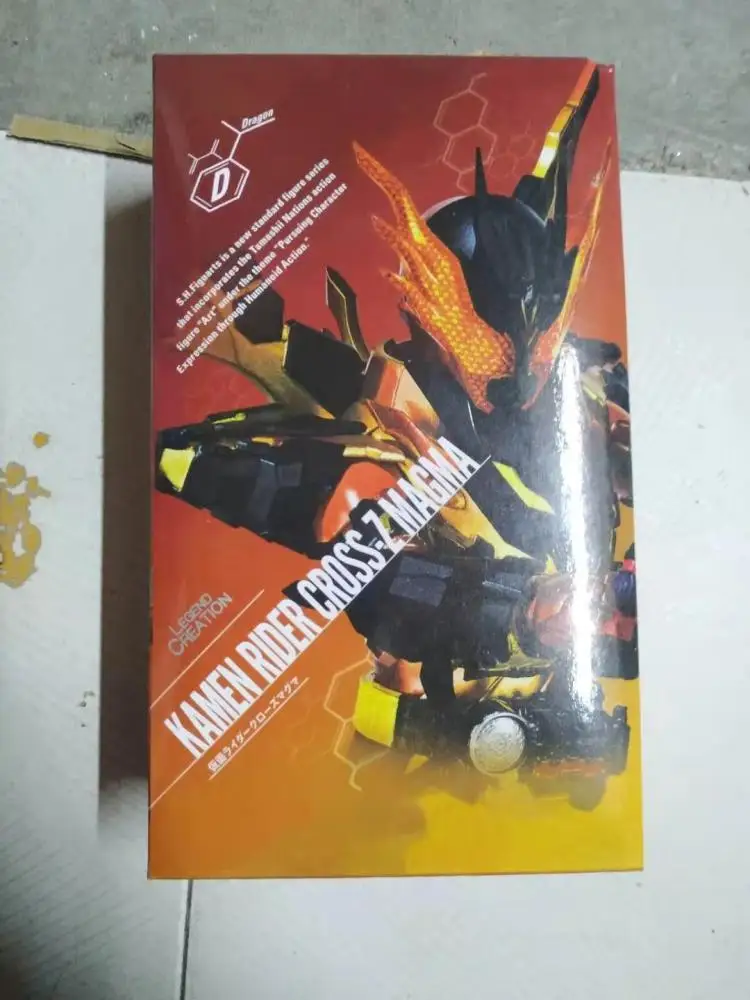 SHF Mask KAMEN Rider Cross Z MAGMA Ver. Подвижные игрушки для подвижных фигурок|Игровые фигурки и